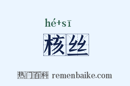 核丝是什么意思的图片